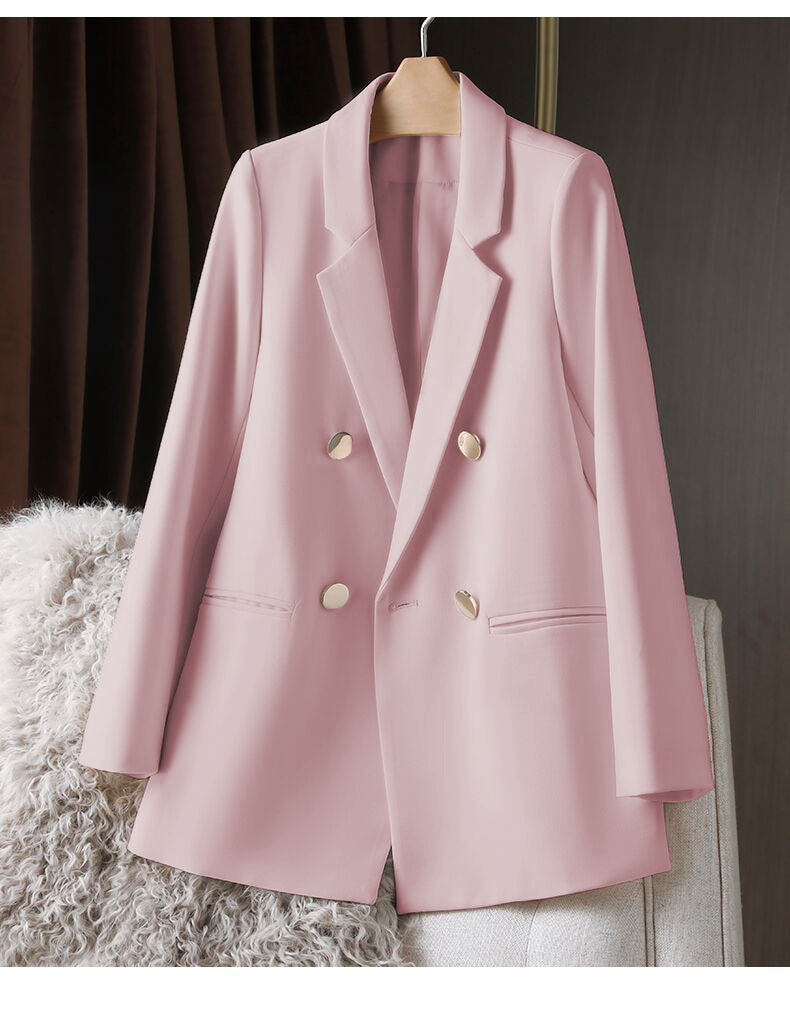 Candy Green Trendy Blazer for Women, 2026 Spring and Autumn New Korean Style, Internet Celebrity Style, Petite Casual