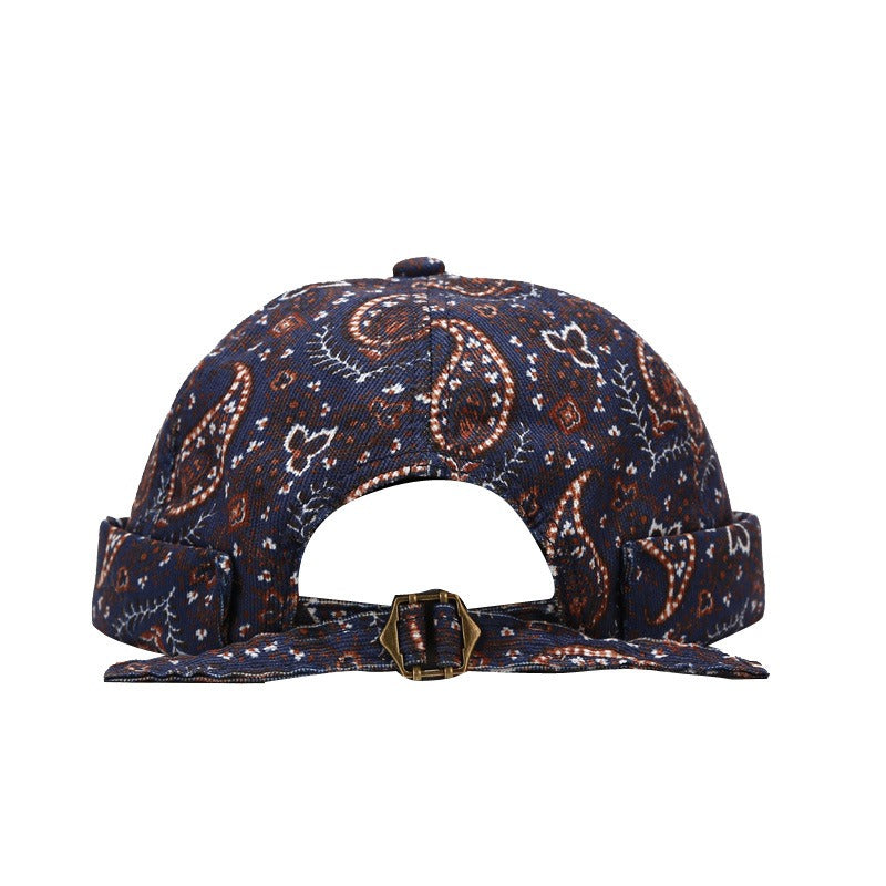 Chapeau Cashew Flower Landlord – Style Rétro Européen et Américain