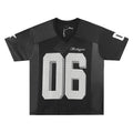 T-shirt en jersey respirant à col V et manches courtes, homme et femme