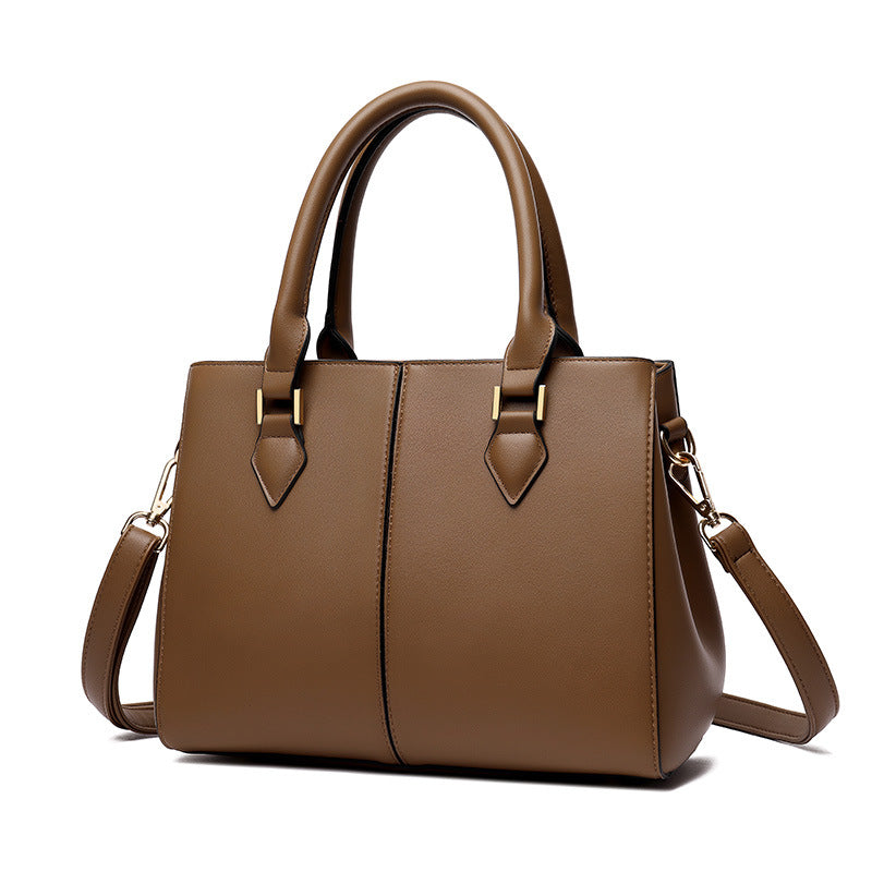 Mid-Aged Women's Bag Elegant Mother's Handbag Lady's Tote Bag