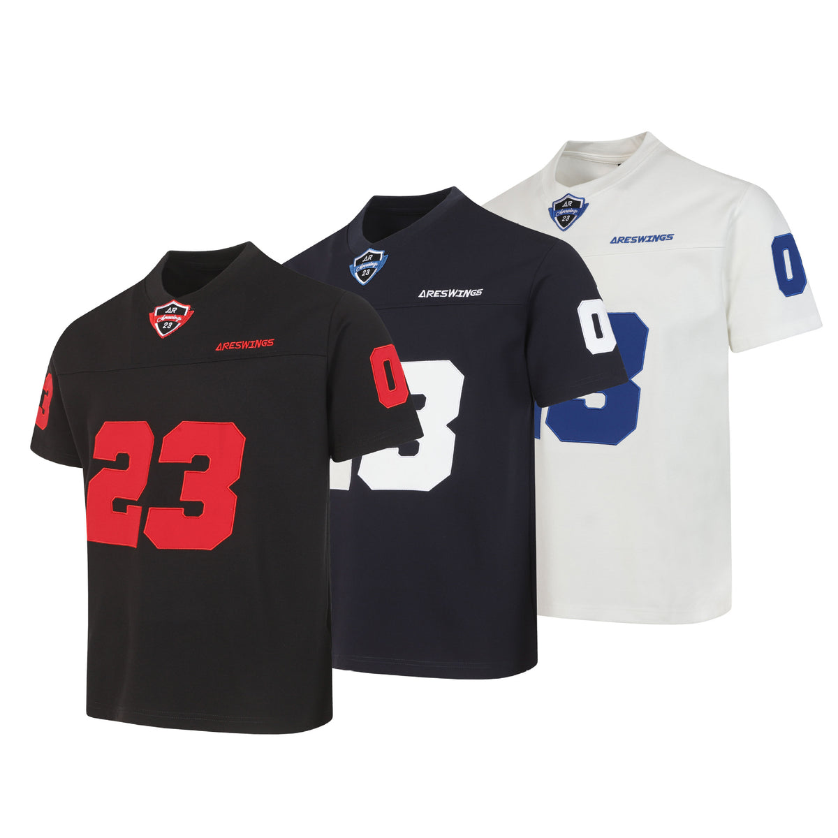 Embroidery T-Shirt for Men, Street Hip-Hop Style Casual Couple Top