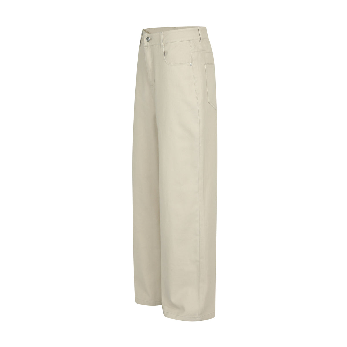 Pantalon Cargo Rétro Unisexe Street Style Couleur Unie Coupe Décontractée pour Homme, Coupe Droite Ample