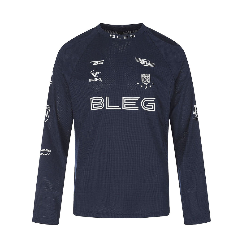 T-shirt de cyclisme homme à manches longues, respirant et à séchage rapide