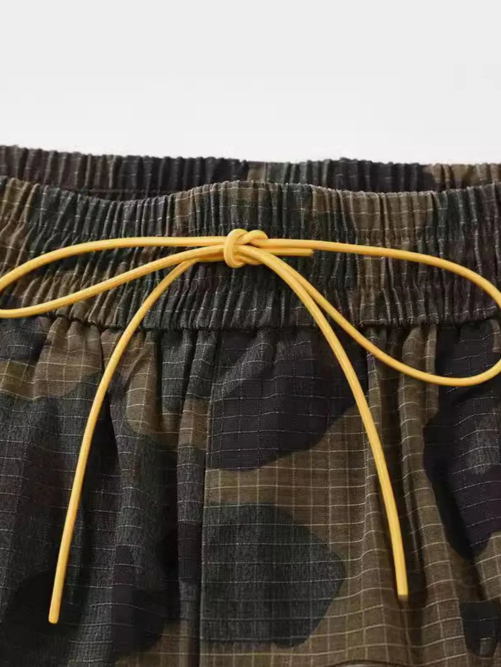 Retro casual loose summer drawstring versatile workwear trendy shorts for men