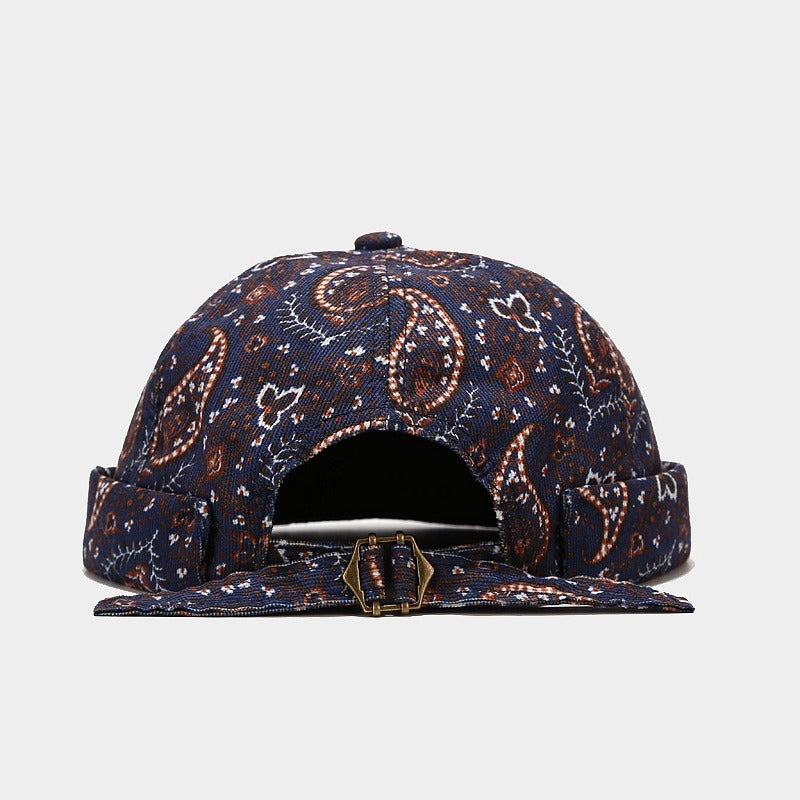 Chapeau Cashew Flower Landlord – Style Rétro Européen et Américain