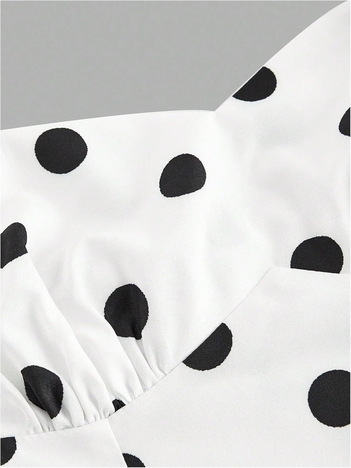 SHENHE Women's Polka Dots Vintage Halter Swing Dress Fit and Flare Sundress