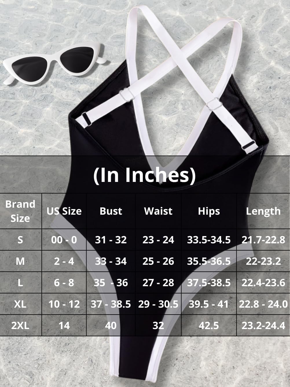 ChiaoLezhee Color Block Swimsuit, Plunge V Neck High Cut, Pool Party Vacation, Sexy Backless One Piece Bathing Suit Cheeky