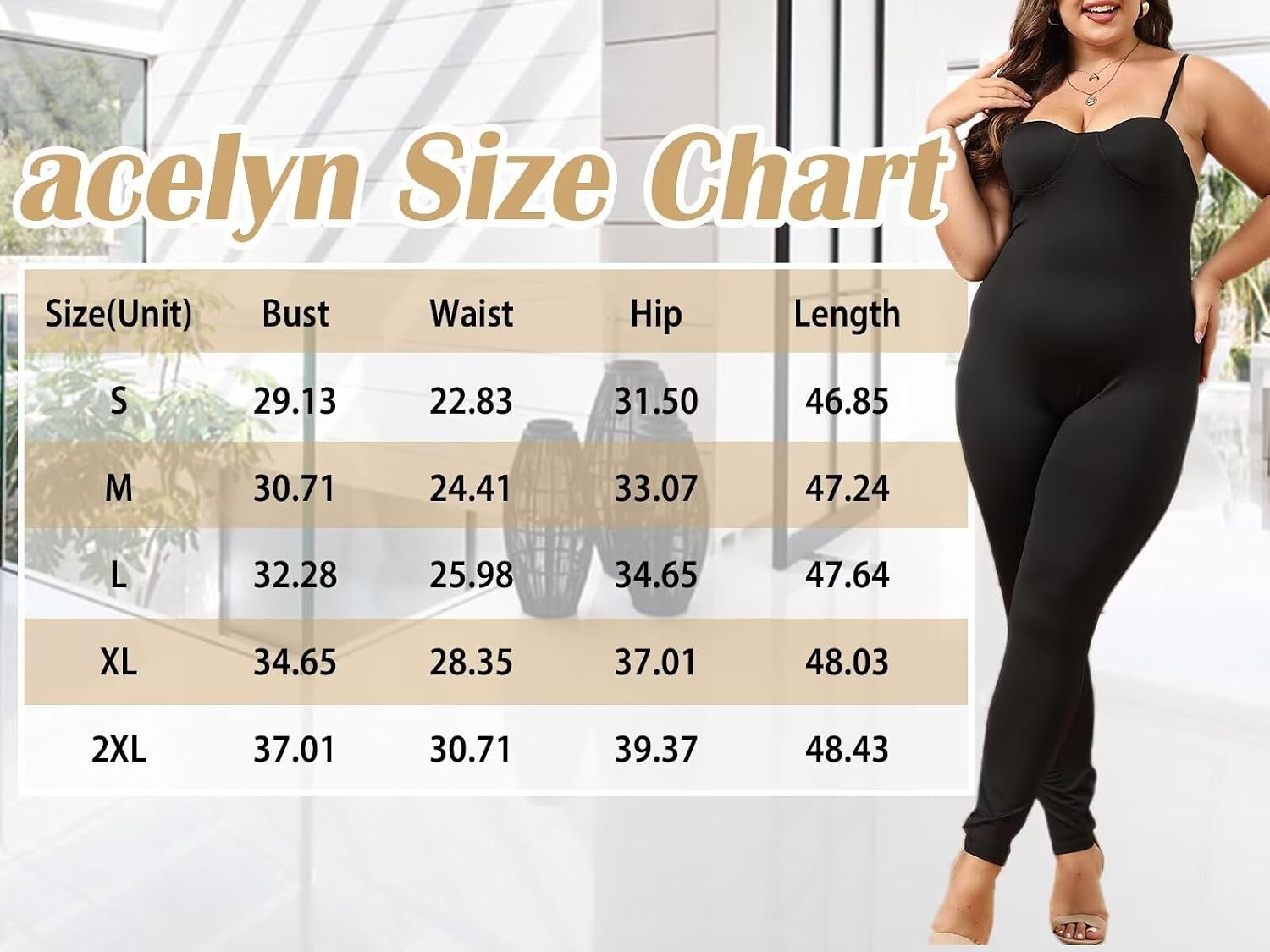 Sexy Jumpsuits for Women Bodycon Rompers with Built-in Bra