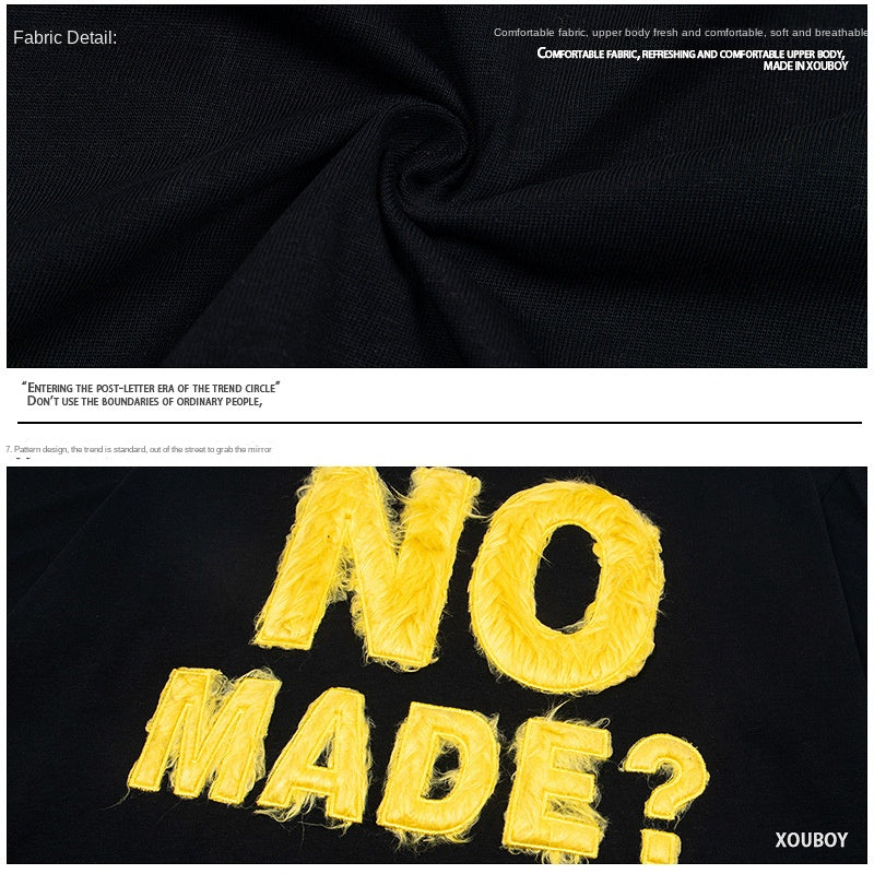 Short Sleeve T-Shirt for Men and Women Loose Fit Couple