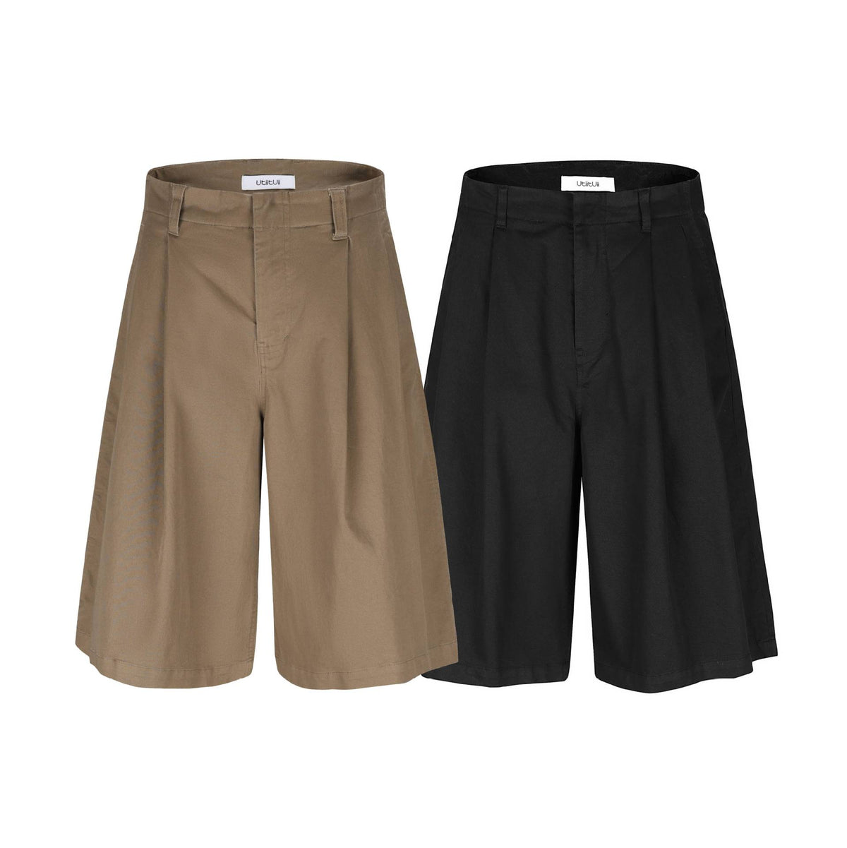 Relaxed Loose Oversized Casual Drape Seven-Eighth Pants Men