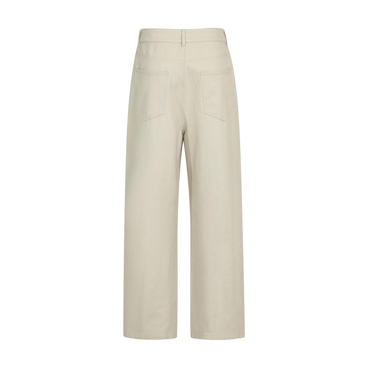 Pantalon Cargo Rétro Unisexe Street Style Couleur Unie Coupe Décontractée pour Homme, Coupe Droite Ample