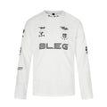 T-shirt de cyclisme homme à manches longues, respirant et à séchage rapide