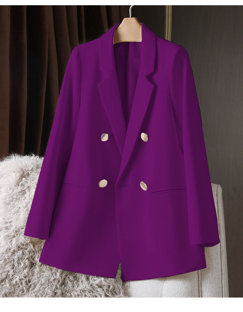 Candy Green Trendy Blazer for Women, 2026 Spring and Autumn New Korean Style, Internet Celebrity Style, Petite Casual