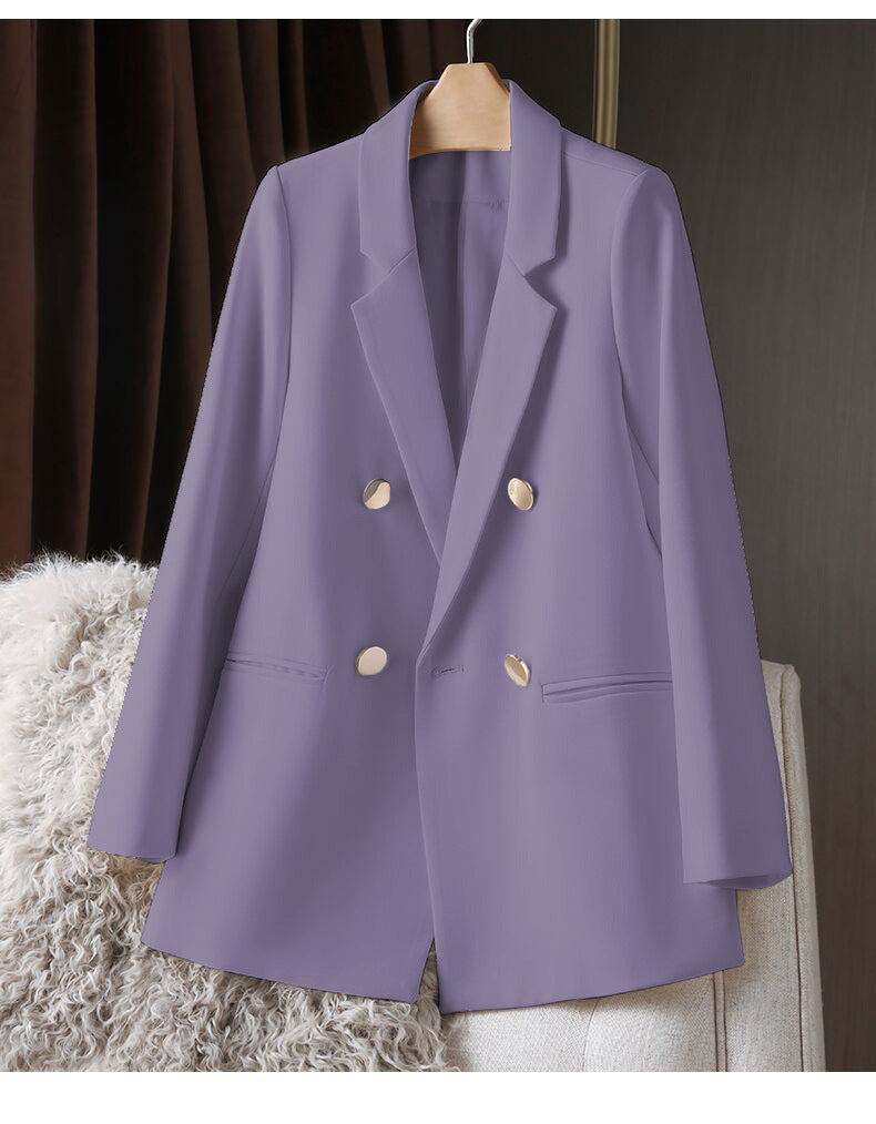 Candy Green Trendy Blazer for Women, 2026 Spring and Autumn New Korean Style, Internet Celebrity Style, Petite Casual