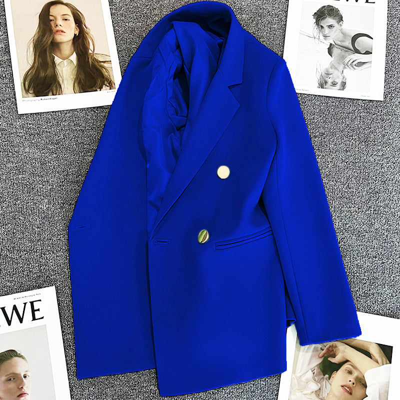 Candy Green Trendy Blazer for Women, 2026 Spring and Autumn New Korean Style, Internet Celebrity Style, Petite Casual