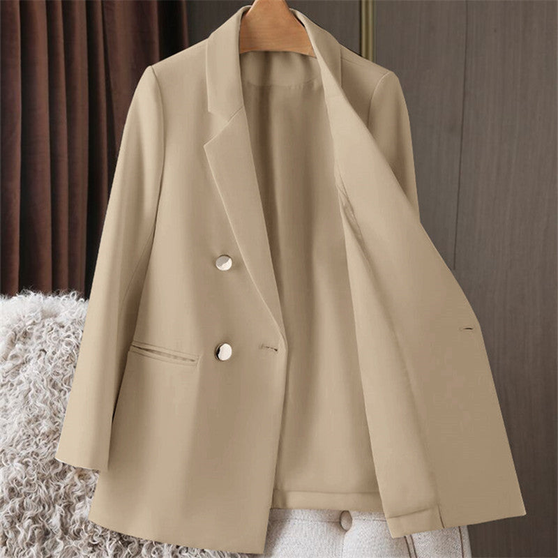 Candy Green Trendy Blazer for Women, 2026 Spring and Autumn New Korean Style, Internet Celebrity Style, Petite Casual