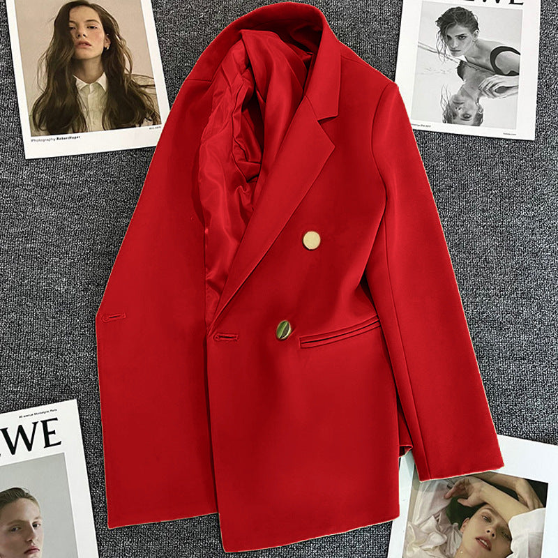 Candy Green Trendy Blazer for Women, 2026 Spring and Autumn New Korean Style, Internet Celebrity Style, Petite Casual