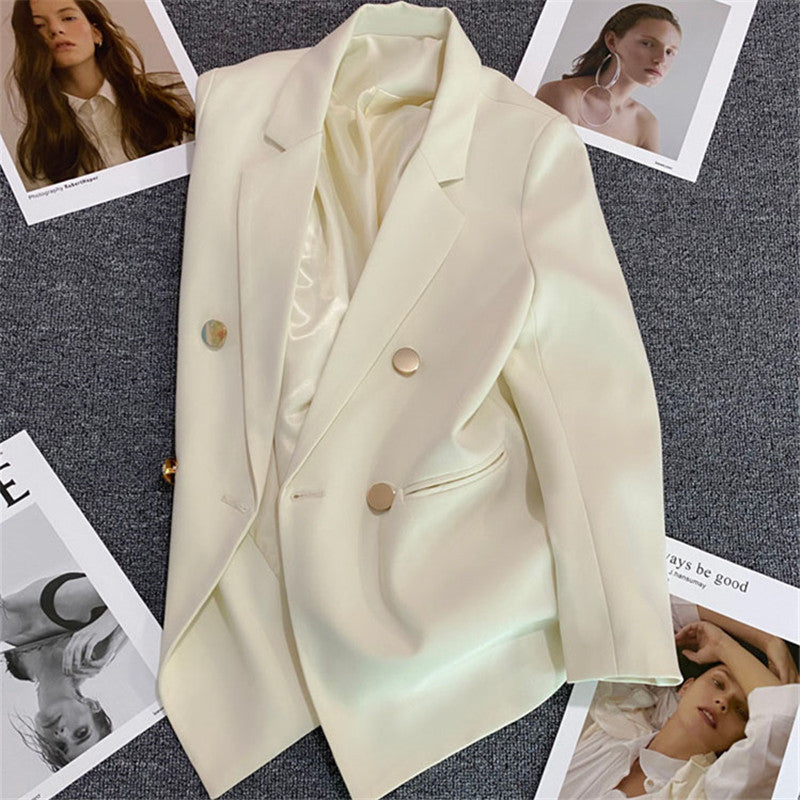 Candy Green Trendy Blazer for Women, 2026 Spring and Autumn New Korean Style, Internet Celebrity Style, Petite Casual