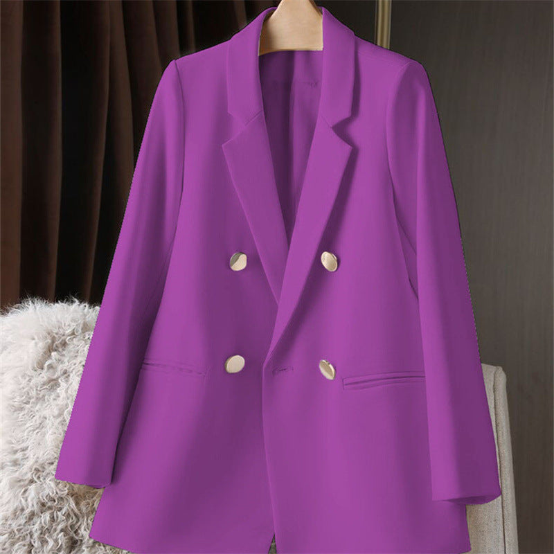 Candy Green Trendy Blazer for Women, 2026 Spring and Autumn New Korean Style, Internet Celebrity Style, Petite Casual