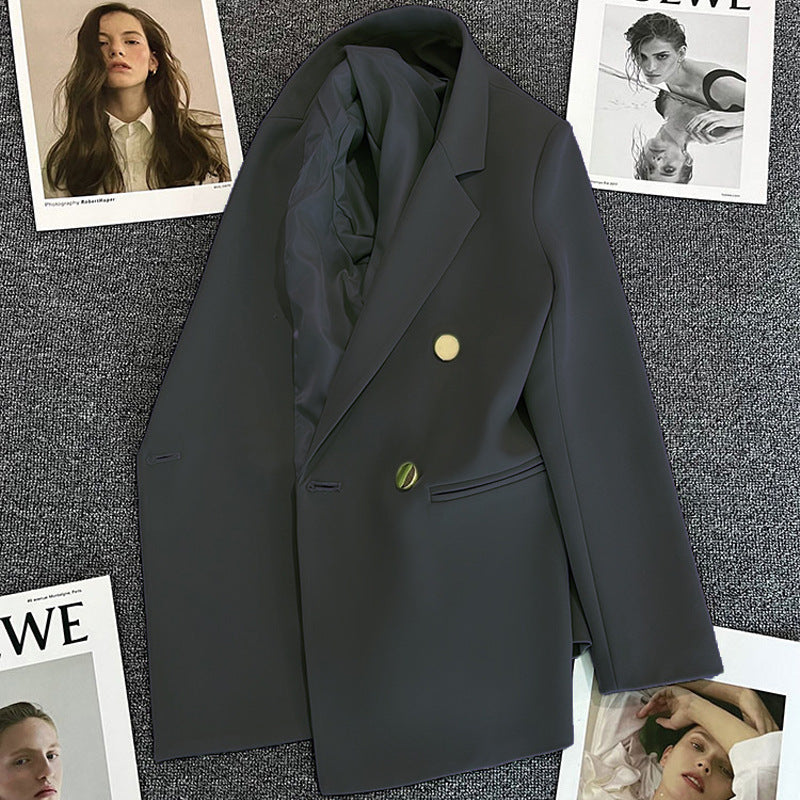 Candy Green Trendy Blazer for Women, 2026 Spring and Autumn New Korean Style, Internet Celebrity Style, Petite Casual