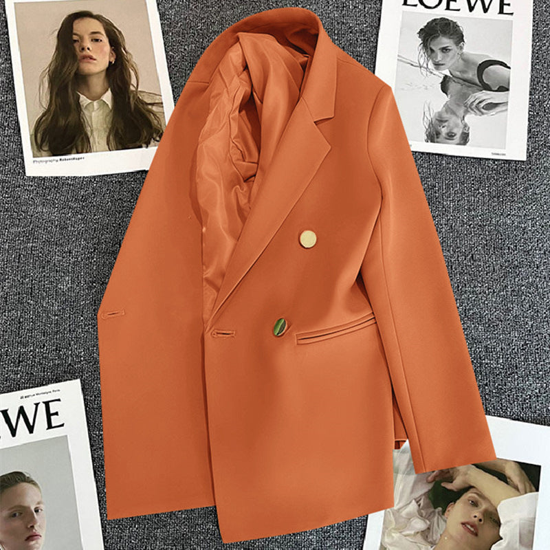 Candy Green Trendy Blazer for Women, 2026 Spring and Autumn New Korean Style, Internet Celebrity Style, Petite Casual